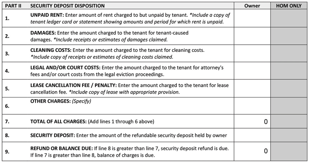 HOM Damage Claim, Part II